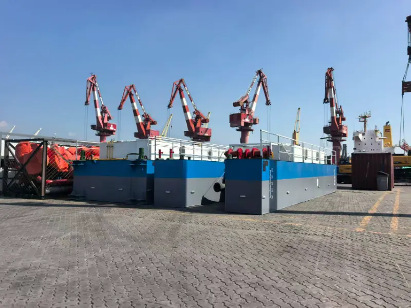 海頂造船、アフリカインフラプロジェクト向け環境に優しいハイブリッド浚渫船の輸出受注を確保