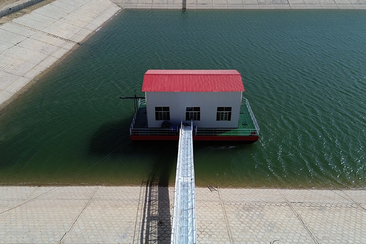 湖取水ポンプ場